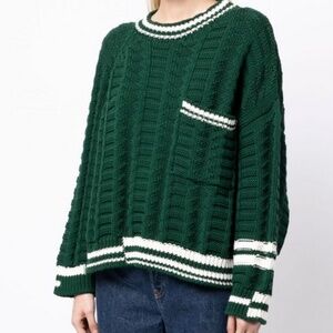 Meryll Rogge Summer Varsity Sweater